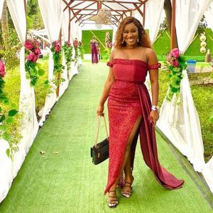 Vestidos de baile de formatura do pescoço puro da África do Sul Africano