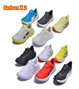 HK One One Carbon x 2 Running Shoes Bondi 8 Clifton 8 Athletic Shoe Lätt Lokal stövlar Training Sneakers Accepterade livsstil S7824114