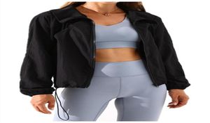 Fitness Athletic Yoga Jacket Top Tracksuits Active Sweatshirt Loose Sports Suits Gym Clothes 4063070