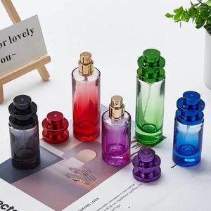 Garrafas de armazenamento 20L/30ML Spray frasco de perfume de vidro vazio Parfum Atomizador Travel Bottl Cosmético Os frascos de amostra recarregável