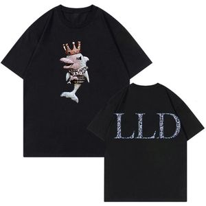 Young Dolph LLD Merch T-shirt Pop Singer Crewneck Short Sleeve Tee Women Men Streetwear Hip Hop Clothes 240530