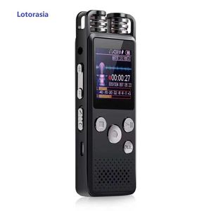 Digital Voice Recorder Professional Voice Activated Digital Audio Voice Recorder 8GB 16GB 32G USB Pen Non Stop 80hr Inspelning PCM Stöder TF -kort D240530