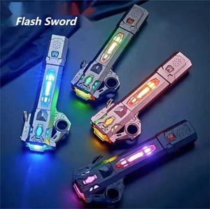 LEDソード/銃LEDソード/ガンスケーラブルライトセーバーフィンガーレーザーセイバーフラッシュSOUNDFONT FORCH FOC BLASTER PLAYING PLAYES PLAYES PLAYES TOYWX5.29