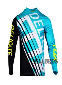 Delicate Fox Demo MX Jersey Long Sleeve MTB Crosscountry Mountain Bike Dirtbike Off Road Racing2696332