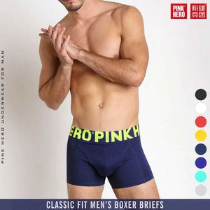 Underpants Pinkhero Fashion Underpants för Menstylish Comfy och Soft Slip HomMecotton Underwear Boxer Portscalzoncillos Hombre Q240529