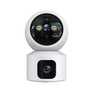 Ip Cameras 2Mp Dual Lens Wifi Camera Ptz Wireless Network Cctv Security Product Baby Monitor Surveillance Drop Delivery Video Oti68