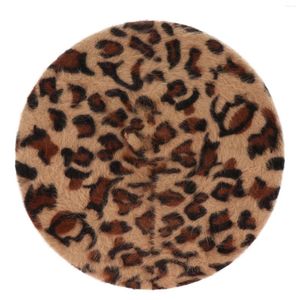 Berets Leopard Print Giste