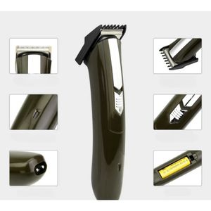 Aparador de cabelo profissional digital USB Recarregável Clipper para homens de corte de cabelo de cabelo cerâmica Máquina