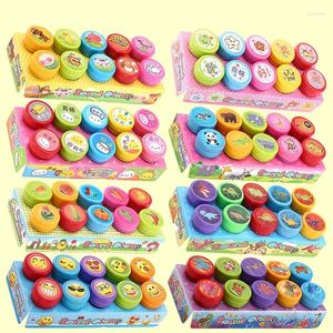Party Favor 60/120pcs Selfink Stamps Kids Favors Event Supplies For Birthday Present Toys Boy Goody Bag Pinata Fillers Christmas