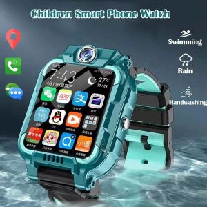 Ogląda zegarki dla dzieci inteligentne zegarek student dzieci gps hd call voice wiadomość wodoodporna Waterproof Smartwatch dla dzieci zdalne sterowanie Po Male