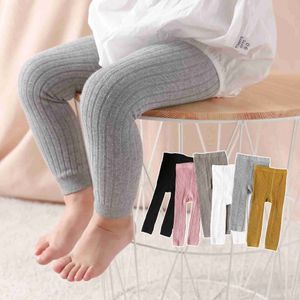 Callini di leggings Pantaloni 2023 Pantaloni per bambini primaverili e autunnali Girls Girls Earth Cotton Pants Children Oggs da 0 a 6 anni WX5.29