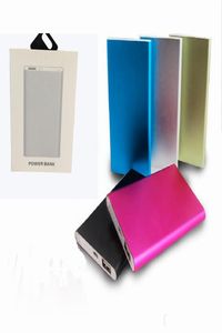 Power Bank Mobile Battery 8800mAh Battery Battery PowerBank الكمبيوتر اللوحي الشاحن Power Power Banks Cablce USB مع Box8874423