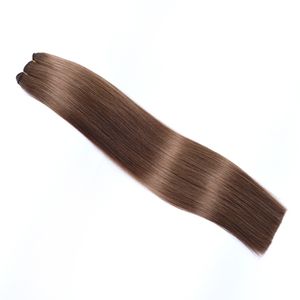 ヘアバンドル14-24インチストレートバンドル人間の髪100％未加工のブラジルの髪は長い束を扱うダブル横糸
