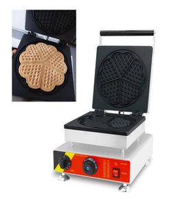 Commercial Use Electric Love Heart Shaped Waffle Maker 110V 220V Cartoon Waffle Heart Machine Iron Baker Making Pan7522910