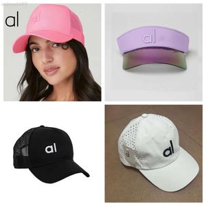 AL-353 Baseball Embroidered Mesh Peaked For Men And Women Breathable Leisure Sun Cap Sunshade Empty Top Hat 646d