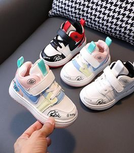 Märke mode flicka skor första vandrare färgglada sneakers barn andas anti slip toddler pojke 13 år baby sporttränare 9262973