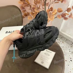 Casual Shoes Track 3XL Phantom Designer Sneakers Kvinnor Toppkvalitet AAA+ Pink Nylon Mesh Neon Tracks Rose Goldens Triple Black Runners Stora platta Sole Mens Trainers H30