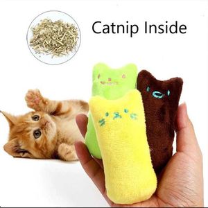 Toys de gato dentes moagem de gato pata brinquedo divertido de pelúcia interativa gato gato gatinho de estimação de gatinho mastigando o thumb pate