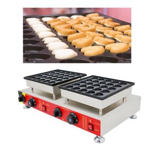 commercial use electric Dutch poffertjes maker machine 110v 220v mini heart pancake waffle iron baker pan making grill8824480