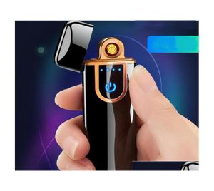 Regalo di Natale Creative Novelty Sensor Electric Touch Sensore Fresco Accendi più leggero Sensore USB USB Ampianti portatili portatili Portable Accendi 2814118