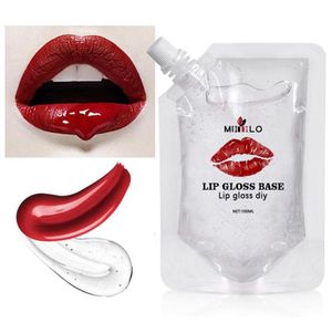 DIY Clear Lip Gloss Base Gel NonStick Moisturizing Lipstick Material Oil For Lip Gloss Base Handmade Liquid Lipstick Makeup9812429