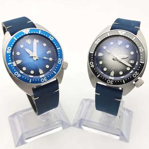 Zegarek 6 kolorów 41 mm marka mężczyzn mechanicznych Es Sapphire Luksusowy NH35 Automatyczne wodoodporne zegar ze stali nierdzewnej Q240529