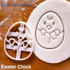 Stampi da forno decorazione torta muffa graziosi strumenti ambientali biscotti timping plastica di alta qualità per la Pasqua