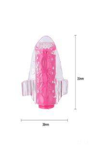 Mini vibratori per la bocca per labbra adulti Mini vibratori di dito stimolare i prodotti sessuali di clitoride GSPOT giocattoli sessuali leccati orali per donne3175278