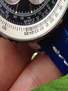 Top Luxury Uhren Batterie Quarz VK Chronograph Hohe Qualität für Herren Uhr Leder -Gurt -Mode -Armbanduhren 40mm6466061