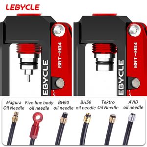Lebycle Bike Hydraulic Disc Brake Oil Needle Tool Driver Hose Cutter Cable Pliers Olive Connector Insert BH59 BH90 Install Press