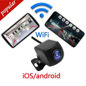 ツール新しい新しいHD 1080p WiFiカー後部ビューバックアップパーキングモニターカメラキットナイトユニバーサルカーカメラバックアップカメラ12V