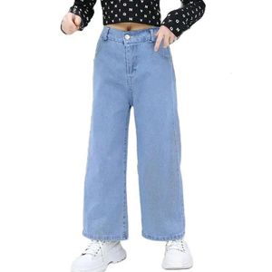 Сплошная девушка весенняя осенняя джинсы детские детские одежды детской одежды 6 8 10 12 14 L2405