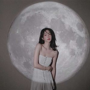 Ночные светильники Ins Moon Project Light Founk Proctor Night Light Photo Prop Wall Lamp