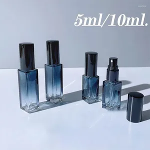 Garrafas de armazenamento 1pc 5ml 9ml 20ml de alta qualidade garrafa de spray de perfume de vidro vazio parfum atomizador viagens cosméticas bottl frascos de amostra reabastecida