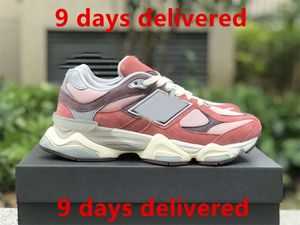 Dhgate Store Schuhe Casual NCE 9060 Laufen Joe Freshgoods Männer Frauen Wildleder Kirschblüten Meersalz U9060TRU Outdoor Trail Designer Sneakers Trainer Größe 36-46.5