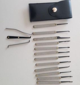 12PCS Zaburzenia Zestaw uchwytów ze stali nierdzewnej Usuwanie zestawu klawisza Lockpick Locksmith Narzędzia otwieracz do odblokowania drzwi 6926902