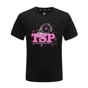 TSP 83505 Tischtennis Trikots T-Shirts für Männer / Frauen Ping Pong Stoff Sportswear Training T-Shirts 240527