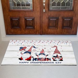 Carpets Simple Floor Mat Day Independence Door Printing Household Living Room Bathroom Non Slip