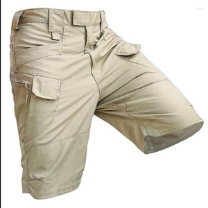 Majaki męskie szorty kombinezonowe wojskowe armia kamuflaż taktyczne joggery mężczyźni luźni ludzie swobodni krótkie spodnie