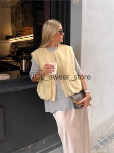 Giubbotti da donna con certima slivele con cerniera womnes 2023 tasca autunnale corsetto femminile walet casual strtwear giacche interamente match h240530