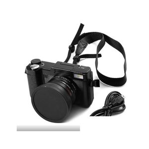 Digitalkameror 24MP HD Half-DSLR Professional Camera w/4x Telepo Fisheye Wide Vinkellins RO Video Drop Delivery Photo OTWGB