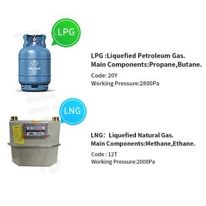 8.5kW Gas Spis Dual spis hushåll inbäddad naturgas flytande gas timing spis hård eld spis skrivbord dubbelanvändning kök