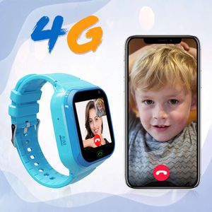 Smart Watch for Kids Children's Super Clock Smart Watch Smart Android Sim Card Mobile Watch 4G