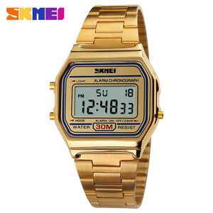 Explosive LED Electronic Watch WR F91W Steel Band A159 HARAJUKU Style Mode Watch Multi-Function Electronic Watch