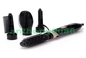 Pritech HS729 Curler Comb Styling Brush 600W2443038付き多機能ヘアドライヤー