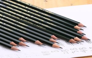 Cały Mitsubishi 9800 Szkic Pencil Rysunek Pencil Wood Pencil 6B5B4B3B2BBFH2H3H4H5H6H 10PCS3628490