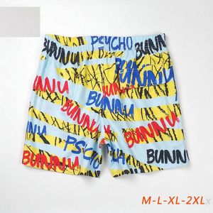 Designer Shorts Beach Pants Skull Rabbit Shorts Flower Pants Hawaii Surfing Bad Bunny Shorts Psyco Bunny Short Brand