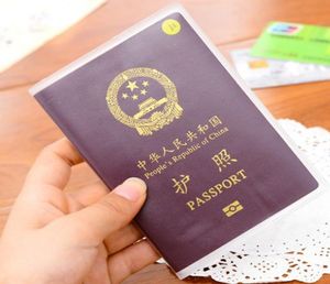 Organizer ID Card Travel Protector Clear Transparent Passport Cover Holder Case T7013603095