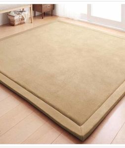 Chpermore simples tatami tapetes grandes tapetes grandes e espessados ​​no quarto carpete escalou playmat home lding room tapete tapetes d190107357451