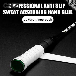 Badminton define a raquete de tênis haste de pesca anti -deslizamento e banda de suor Grip Handle Handdine Badminton cola de mão S5308